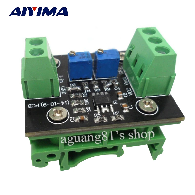 

Current to Voltage Transmitter Signal Module 4-20MA to 0-5VLinear Conversion