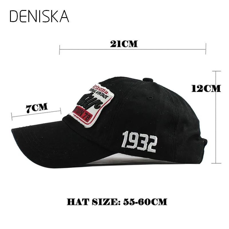 Дениска 2018 хлопок Бейсбол Кепки Для мужчин Повседневное Snapback шляпа для женщин