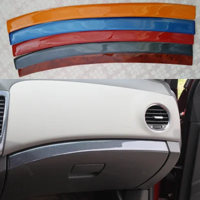 Carbin Fibre Red Blue Copilot Glove Storage Box Mouldings For Chevrolet Cruze 2009 10 11 12 13 14 2015 AAA083 | Автомобили и