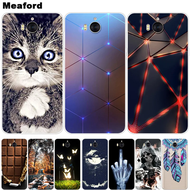 

For Huawei Y5 2017 Case Soft Silicone For Huawei Y6 2017 Back Cover Bag Phone Case For Huawei Y5 2017 Mya-l22 Mya-u29 TPU Case