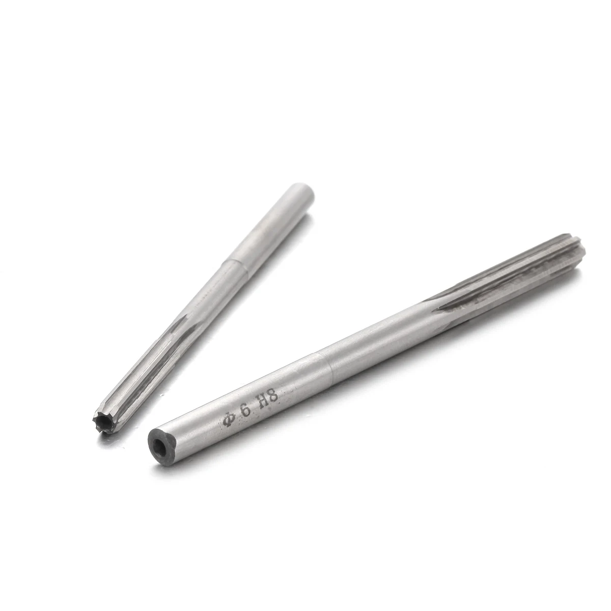Set Drill Bits Metric H8 6 Flutes Hand Reamer Milling High Carbon Steel