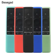 Мягкий силиконовый чехол Vococal для Smart tv с пультом дистанционного управления, защитный чехол для samsung UA55KU6300J 6600J 6800 6310