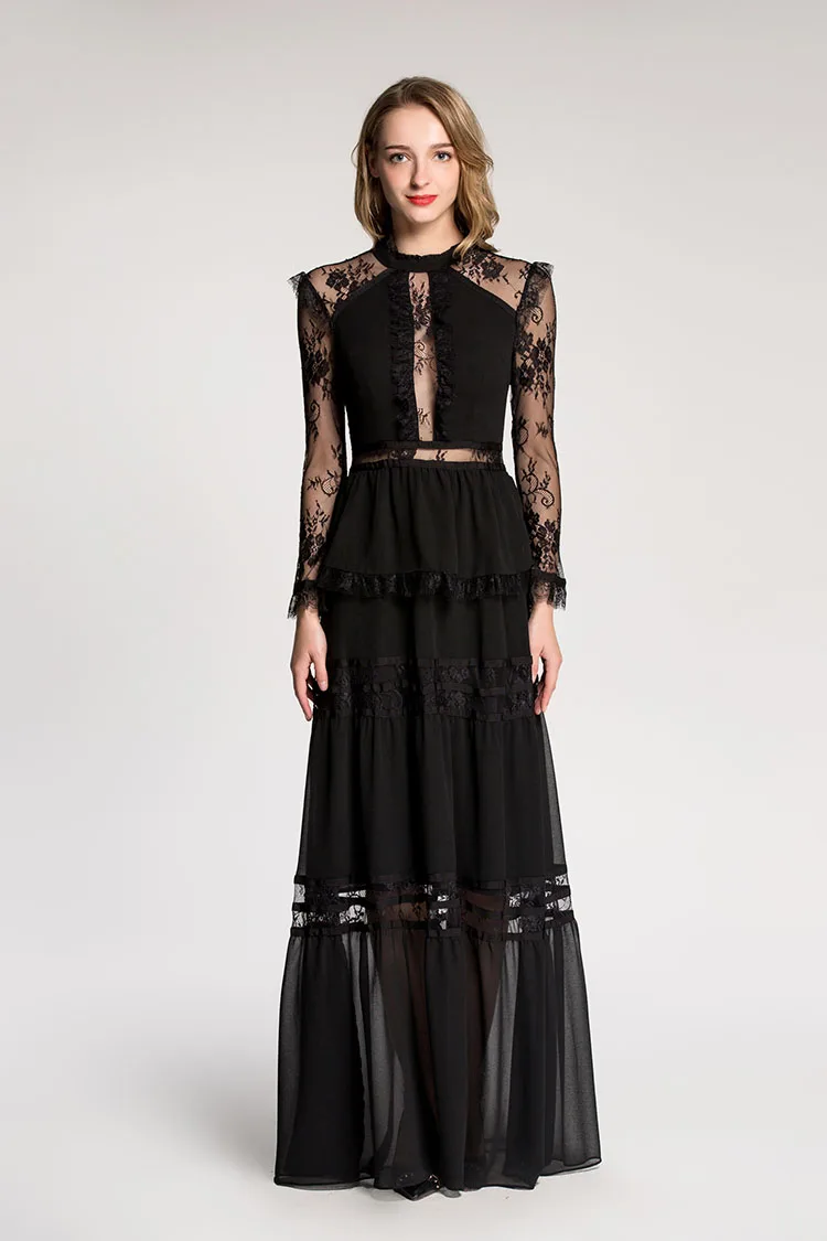 designer black dresses uk