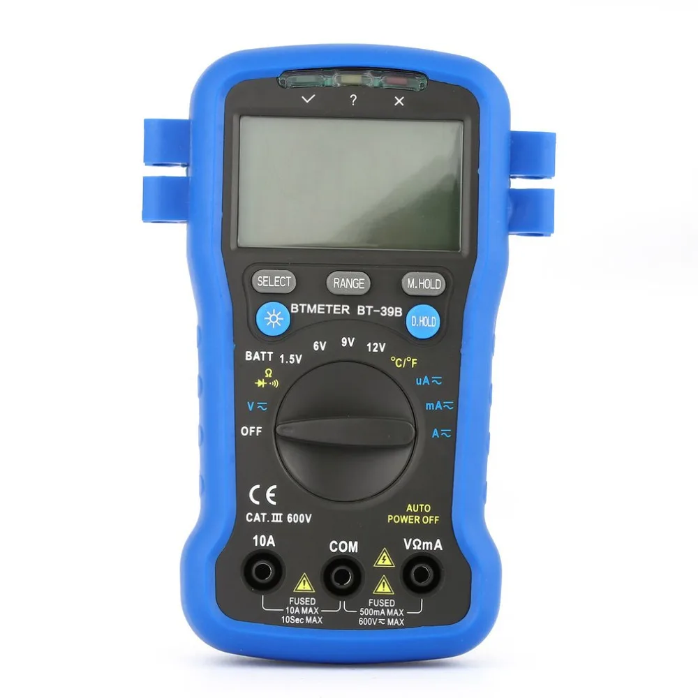 BTMETER BT 39B Handheld Digitale Multimeter AC DC Amperemeter Voltmeter