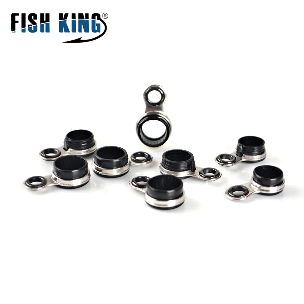 Рыболовная удочка FISH KING 5 шт./упак. 7 0 # 9 8 из нержавеющей стали|repair rod|rock rodsrod guides |