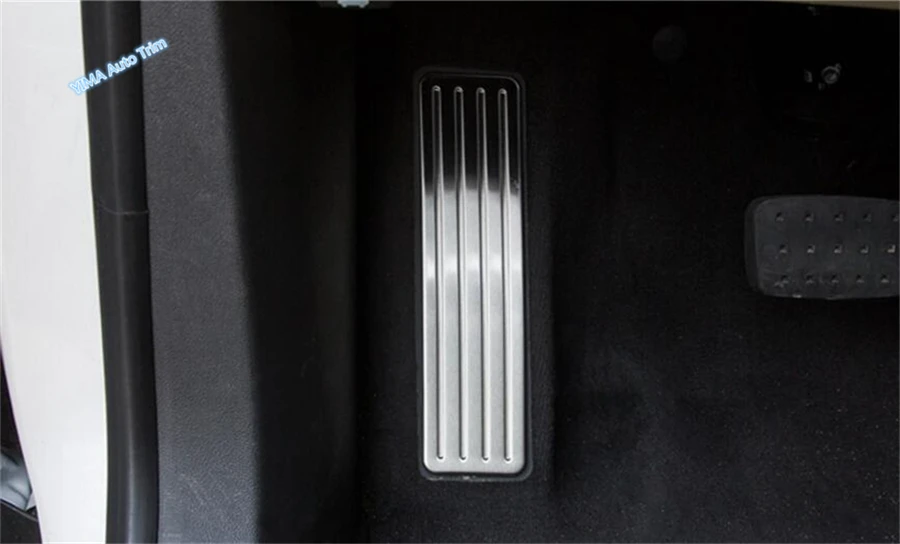 

Lapetus Car Styling Stainless Steel Left Foot Rest Pedal Panel Cover Molding Trim 1 Pcs Fit For Cadillac XT5 2016 2017 2018 2019