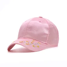 Весна Лето Новая Женская бейсбольная кепка Цветочная шляпа для женщин атласная дышащая синяя розовая зеленая 3 цвета