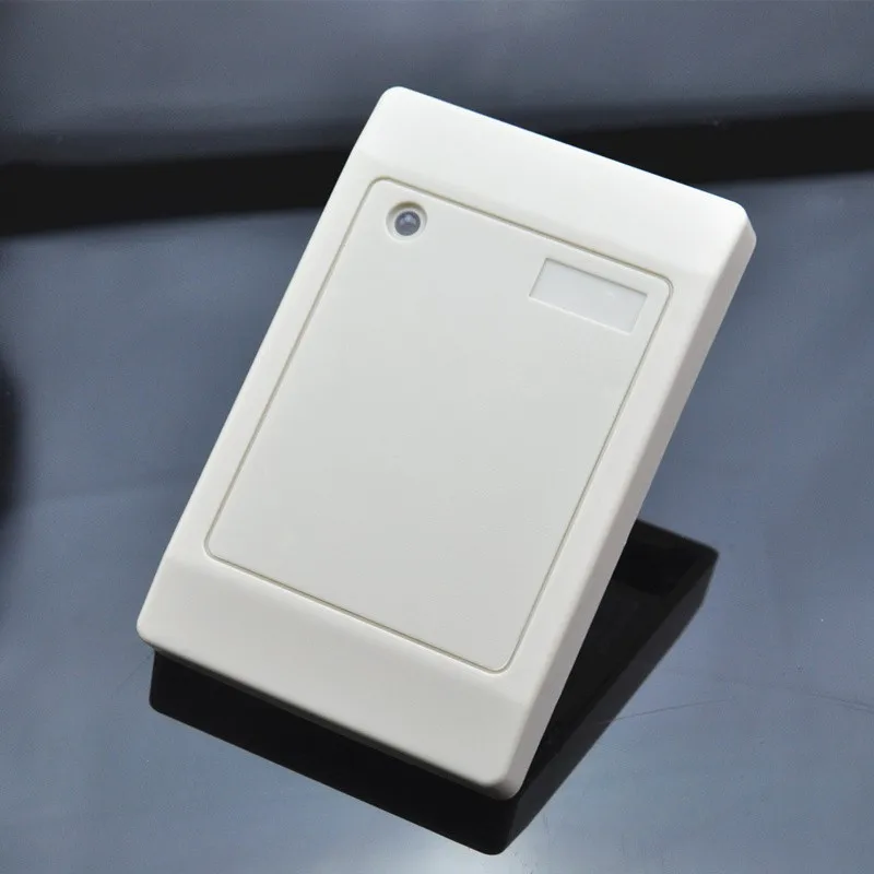 ABS материал белый контроля доступа wiegand выход 125 кГц RFID ID Card Reader для двери безопасности