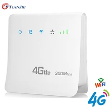 4G LTE CPE wifi-маршрутизатор FDD TDD широкополосный разблокировка мобильных беспроводная точка доступа WiFi модем шлюз с Cat6 300 Мбит/с LAN Порты и разъёмы