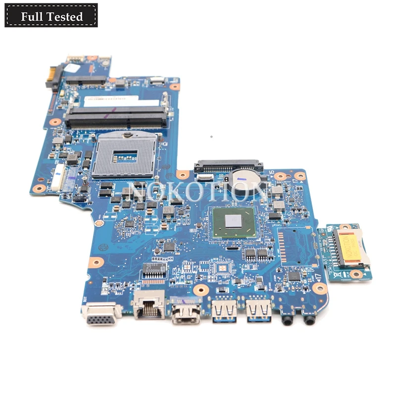 Материнская плата NOKOTION H000038230 для ноутбука Toshiba Satellite C870 C870D 17,3 дюймов HM76 GMA HD4000 DDR3 работает