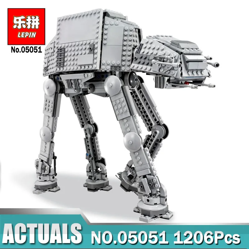 

Star Series Wars 05050 05051 Force Toys Awaken The AT AT Transportation Armored Robot Legoingly 75054 10178 Blocks Bricks Toy