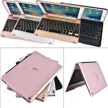 Neue abs ultra slim tragbare drahtlose bluetooth 3,0 tastatur + case abdeckung halter für ipad air2/pro 9,7 zoll qjy99