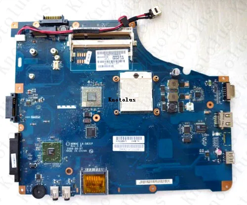 

K000085470 NBWAE LA-5831P for Toshiba Satellite L450D L455D laptop motherboard DDR2 Free Shipping 100% test ok