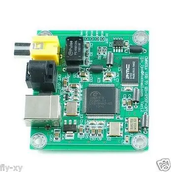 

CM6631A USB to Coaxial and Optical Fiber SPDIF I2S Converter 24bit 192kHz