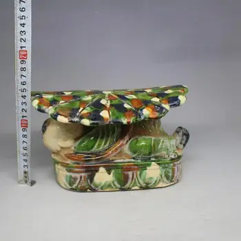 

Rare Song Dynasty(961--1275) Liao three-color Kiln porcelain statue,child,best collection & adornment, Free shipping