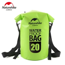 Дикий открытый 20L/30L 500D водонепроницаемый рюкзак NatureHike сумка для плавания рафтинг дрейфующий заплечный гермомешок вещи сухой мешок