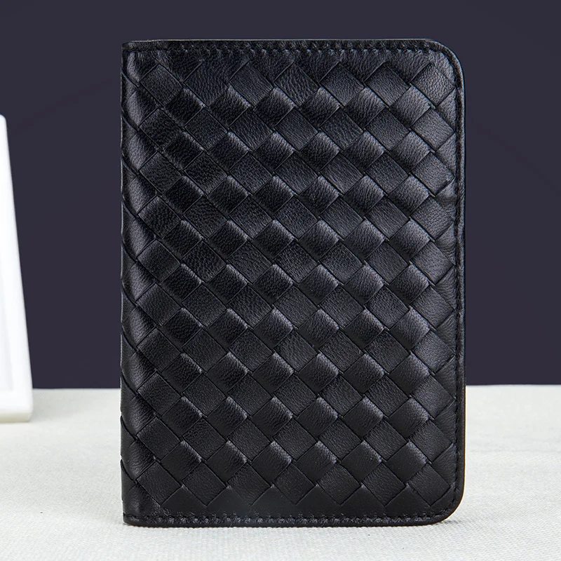 Кошелек из кожи ягненка ручной работы с чехлом для паспорта|leather credit card holder|designer
