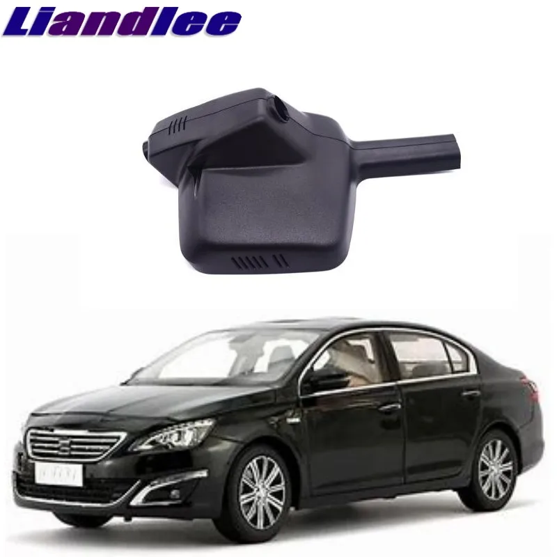 Liandlee For Peugeot 408 2010~2018 Car Road Record WiFi DVR Dash Camera Driving Video Recorder