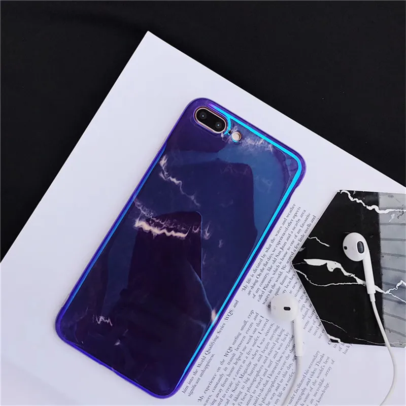 LANCASE Laser Cover For iPhone 6S Case Glitter Marble Soft TPU 6 Plus Silicone Shiny Glossy Capa | Мобильные телефоны и
