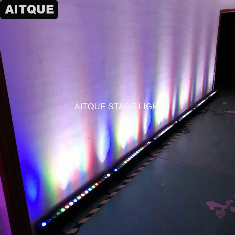 Levou ao ar Andar de Iluminação de Palco 20 Pcs dj Levou Bar 18x10 w Rgbw 4in1 Led Pixel Bar Dmx Livre Luzes da Arruela da Parede 8 rgbw 4in1 led pixel bar dmx levou