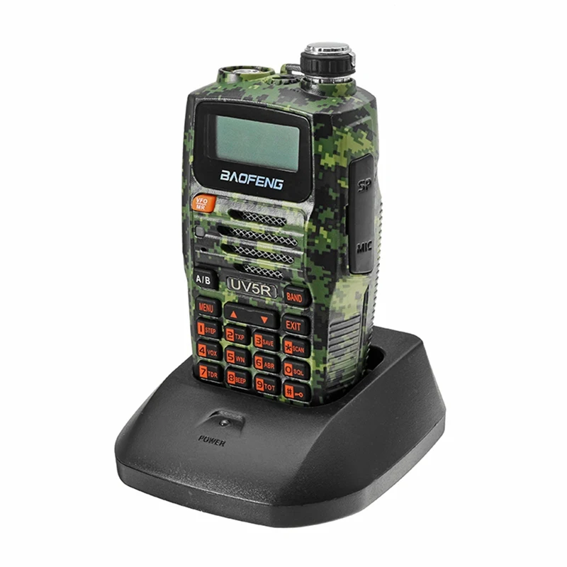 

High Quality BAOFENG UV-5R Walkie Talkie 128 CH Dustproof, Waterproof, Anti-fall Dual Band Handheld Transceiver Portable Radio
