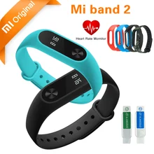Original Xiaomi mi band 2 Bracelet Smart Wristband mi band 2 Miband Smart Watch Fitness Tracker Heart Rate Touchpad OLED Stock(China (Mainland))