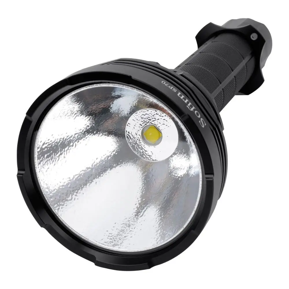 Sofirn SP70 светодиодный Мощный фонарик 26650 18650 тактический Cree XHP 70.2 лм IP68 ATR Маяк 8