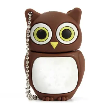 

Cartoon Owl USB 2.0 Flash Enough Memory Stick Storage Thumb U Disk 32GB /16GB/8GB/4GB/2GB/1GB Dropship JUL04