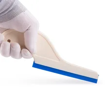 FOSHIO скребок для окон, резиновая щетка для очистки воды, виниловый инструмент для обертывания, скребок для льда, инструмент для очистки автомобиля, инструмент для тонировки снега