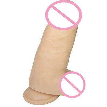 AMABOOM 25*8CM Huge Thick Realistic Anal Dildo with Suction Cup Super Big Dick Dong Giant Penis Adult Sex Toys For Women 4