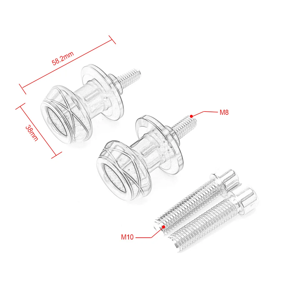 Swingarm Spools (4)