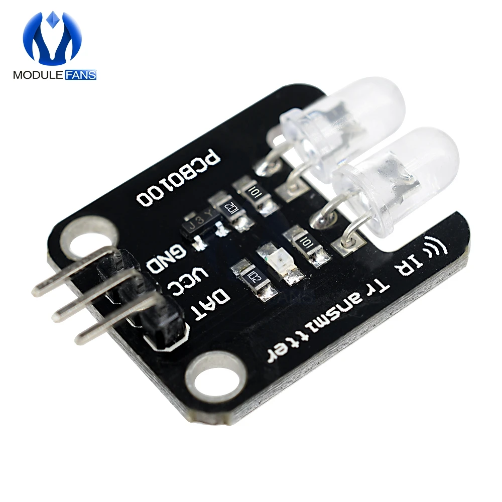 

2 Channel Electronic Building Blocks Two way Infrared Transmitter Module IR Transmitter For Arduino Board 2CH