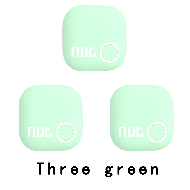 Nut2 Bluetooth ключ искатель, Смарт Беспроводной трекер Nut2 Смарт iTag беспроводной Llavero анти Perdida локатор багаж трекер - Цвет: 3 green
