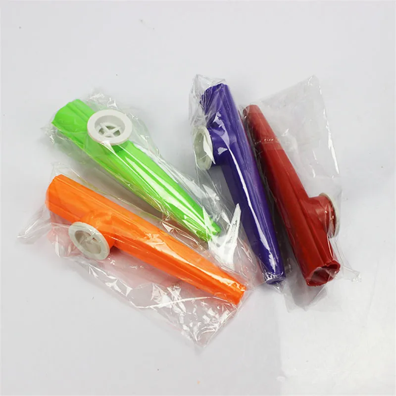Пластиковый случайного цвета бумажная пленка Kazoo детский аккомпанемент простая