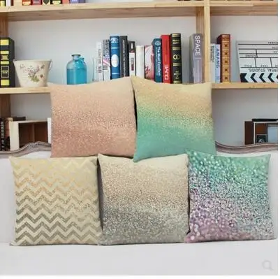 مجردة موجة نقطة زهرة البحر الرقمية الطباعة الكتان عناق المخدة كنبة مكتب عناق المخدة