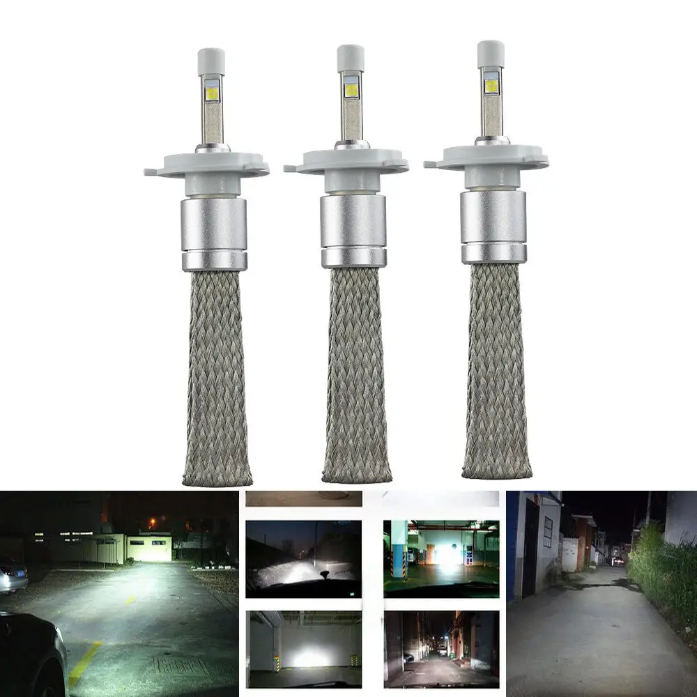 R3 Автомобильный светодиодный светильник Voiture для CREE XHP50 Chips 6000K Lampadas H1 H4 H7 H11 9005