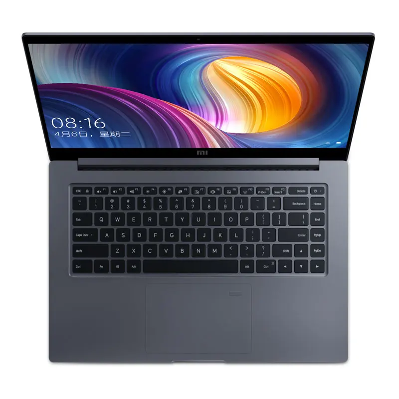 Xiaomi Mi Laptop Pro, 15,6 дюймов, ноутбук i5/i7, 8 ГБ/16 ГБ, MX250, на английском, Win10, двойная выделенная видеокарта, отпечаток пальца, фронтальная камера