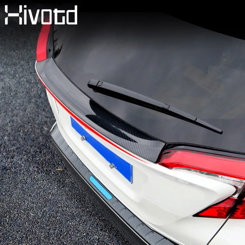 Hivotd для тойота ch r Toyota C HR ЧР углеродное волокно АБС пластик автомобильный sopiler