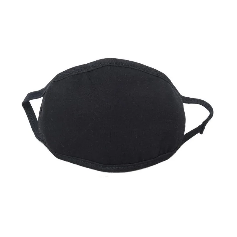 

Mouth Mask Cotton Cute PM2.5 Anti Haze Black Dust Mask Nose Filter Windproof Face Muffle Bacteria Flu Fabric Cloth Respirator Z4