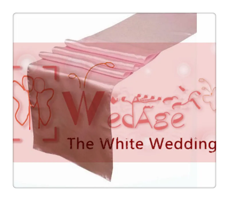 

36 piece peach table runners For Wedding FREE SHIPPING wedding table decoration