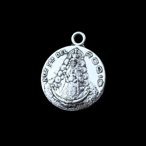 

30pcs/lot Metal Zinc Alloy Silver Tone Spanish Charm Pendant For Necklace DIY Jewelry Making Accessories 16*19mm K05155
