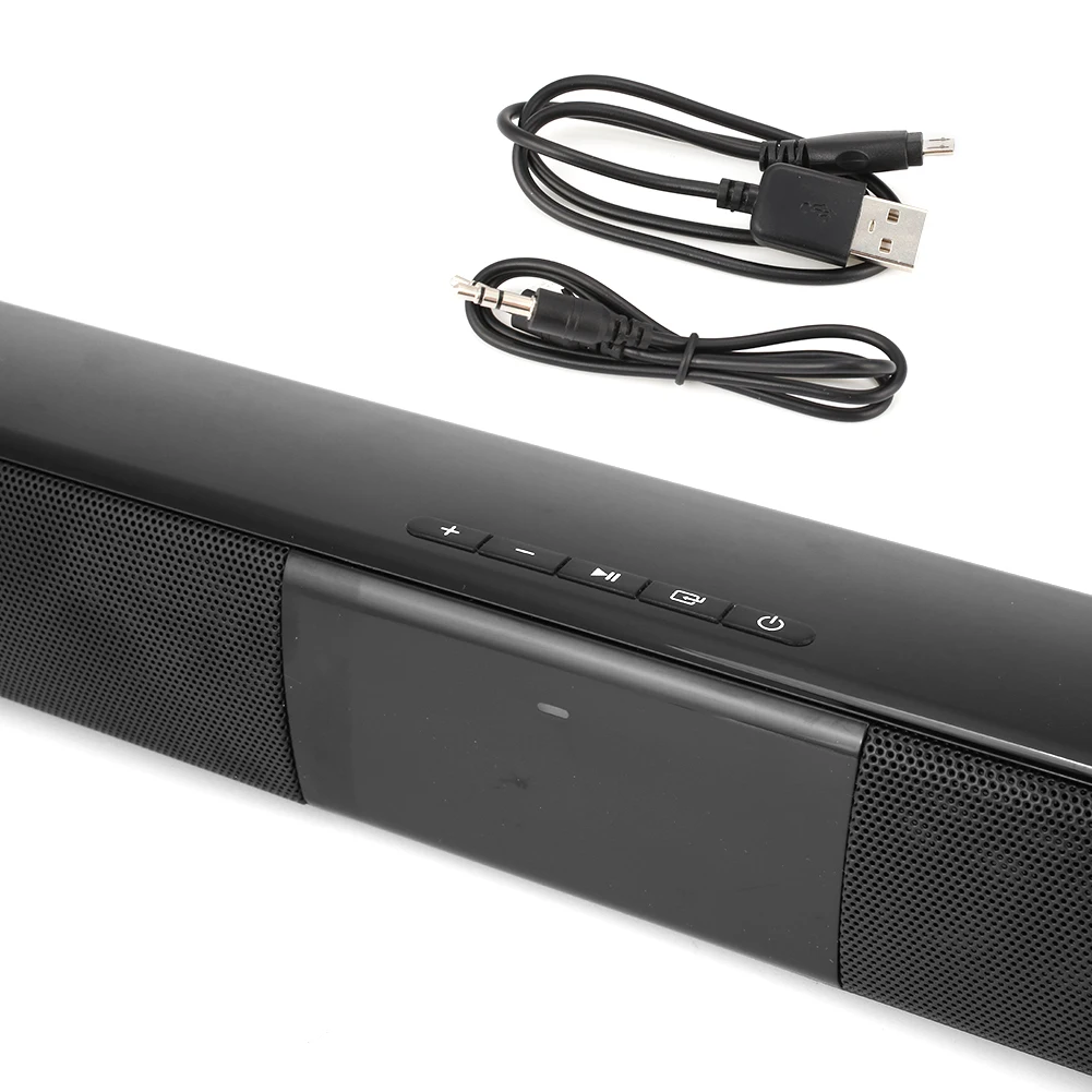 2 трубы Bluetooth колонка динамик сабвуфер домашний кинотеатр FM беспроводной