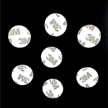 1 шт./лот 125 кГц EM4305/EM4205 перезаписываемые RFID Монета пробельная карта с 3 м липкой Стикеры в Карточки контроля доступа(Диаметр с фокусным расстоянием 25 мм