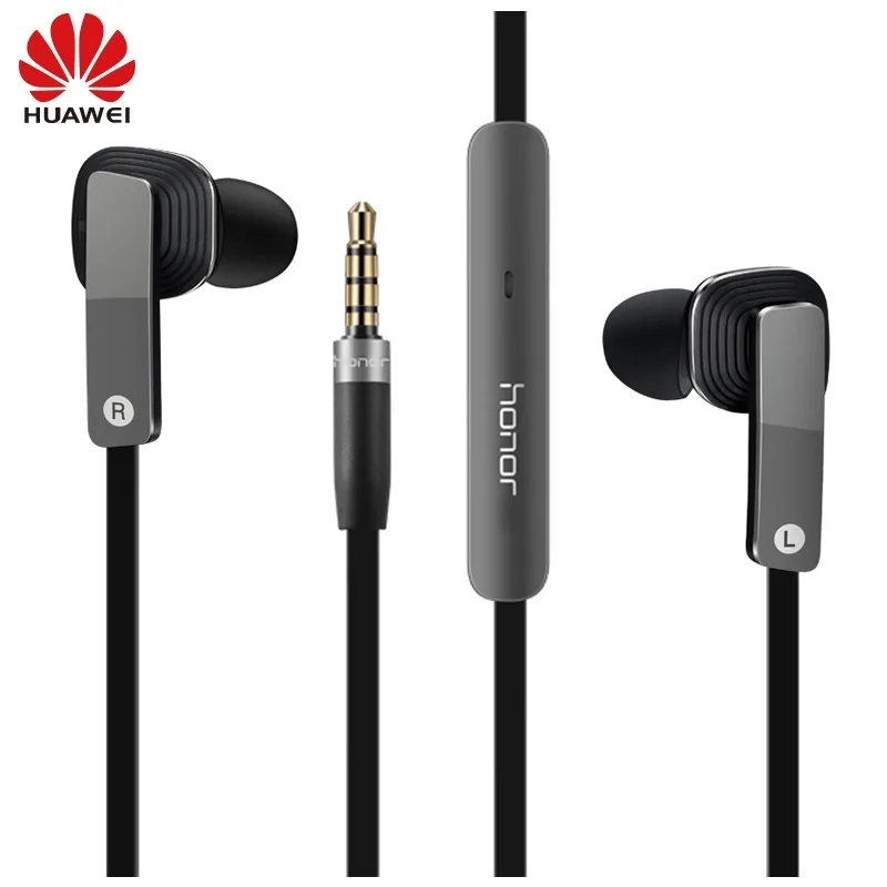 Оригинальные наушники HUAWEI Honor AM175 Круглые Железные многофункциональные для