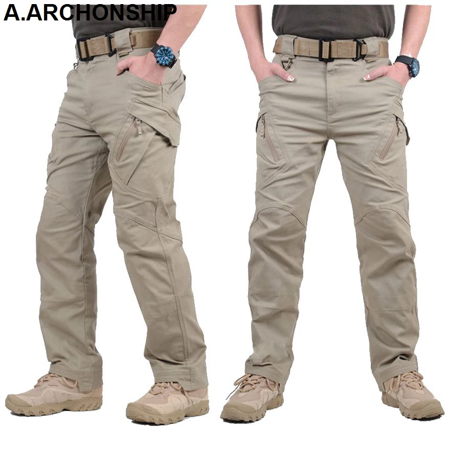  2017 IX9 Men Militar Tactical Pants Combat Trousers SWAT Army Military Pants Mens Cargo Outdoors Pa