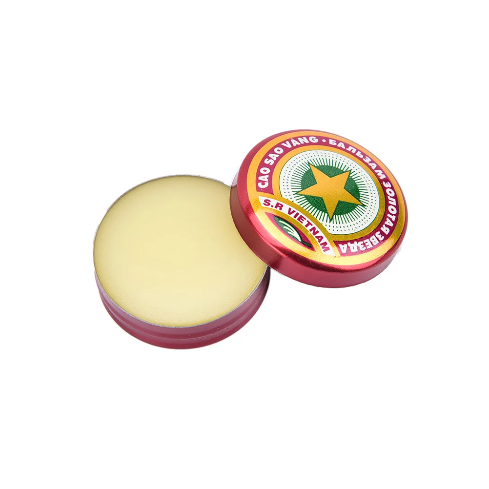 

1Pc/4g Headache Dizziness Insect Stings Heat Golden Star Balm Ointment Mosquito Repellent Refreshing Ease The Pain