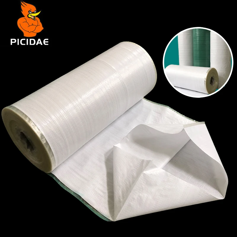 

Woven Fabric Cylindrical Cloth Roll Film Coating Transport Packing Snake Skin Waterproof Building Material Hardware Food Goods