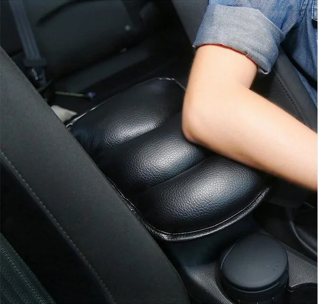

Car Auto Armrests Cover Arm Rest Seat Box Soft PU Mat For Seat Leon Ibiza Renault Duster Megane 2 Logan Captur Clio Mazda