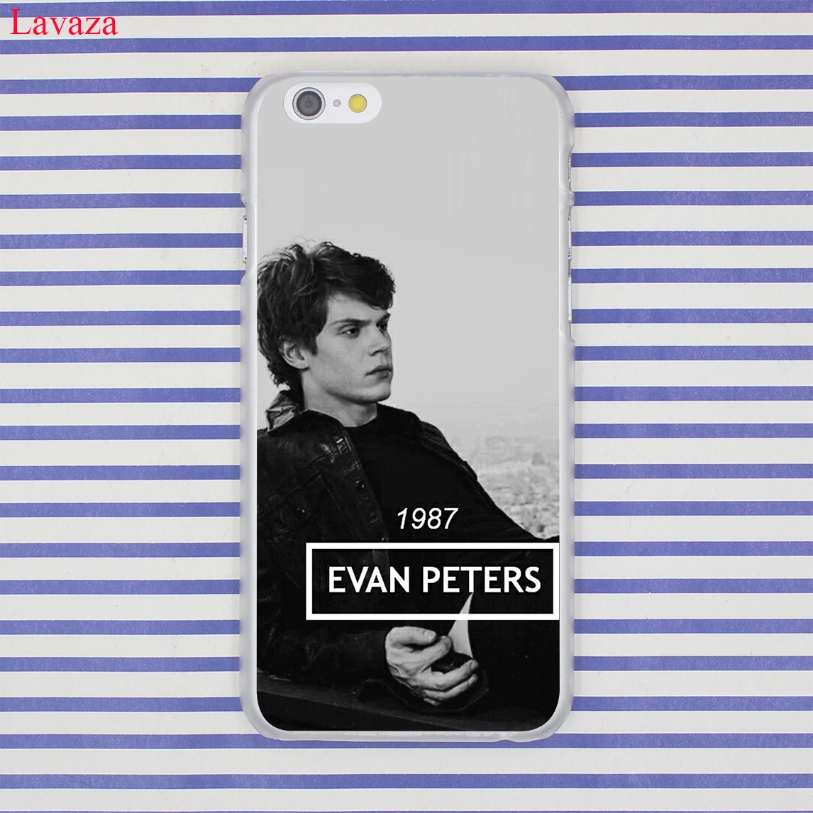 Твердый чехол для телефона Lavaza Evan Peters iPhone XR XS X 11 Pro Max 10 7 8 6 6S 5 9 SE 4 6|phone cases|case acase plus |