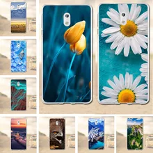 

Soft TPU Silicone Cases For Nokia 3 Case Cover Coque 3D Drawing Flower Coque For Nokia 3 5.0 Inches Mobile Phone Bag